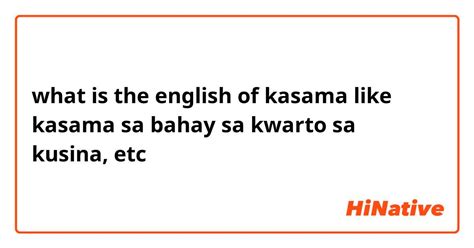 kasama sa trabaho in english|Kasama sa trabaho in English with contextual examples.